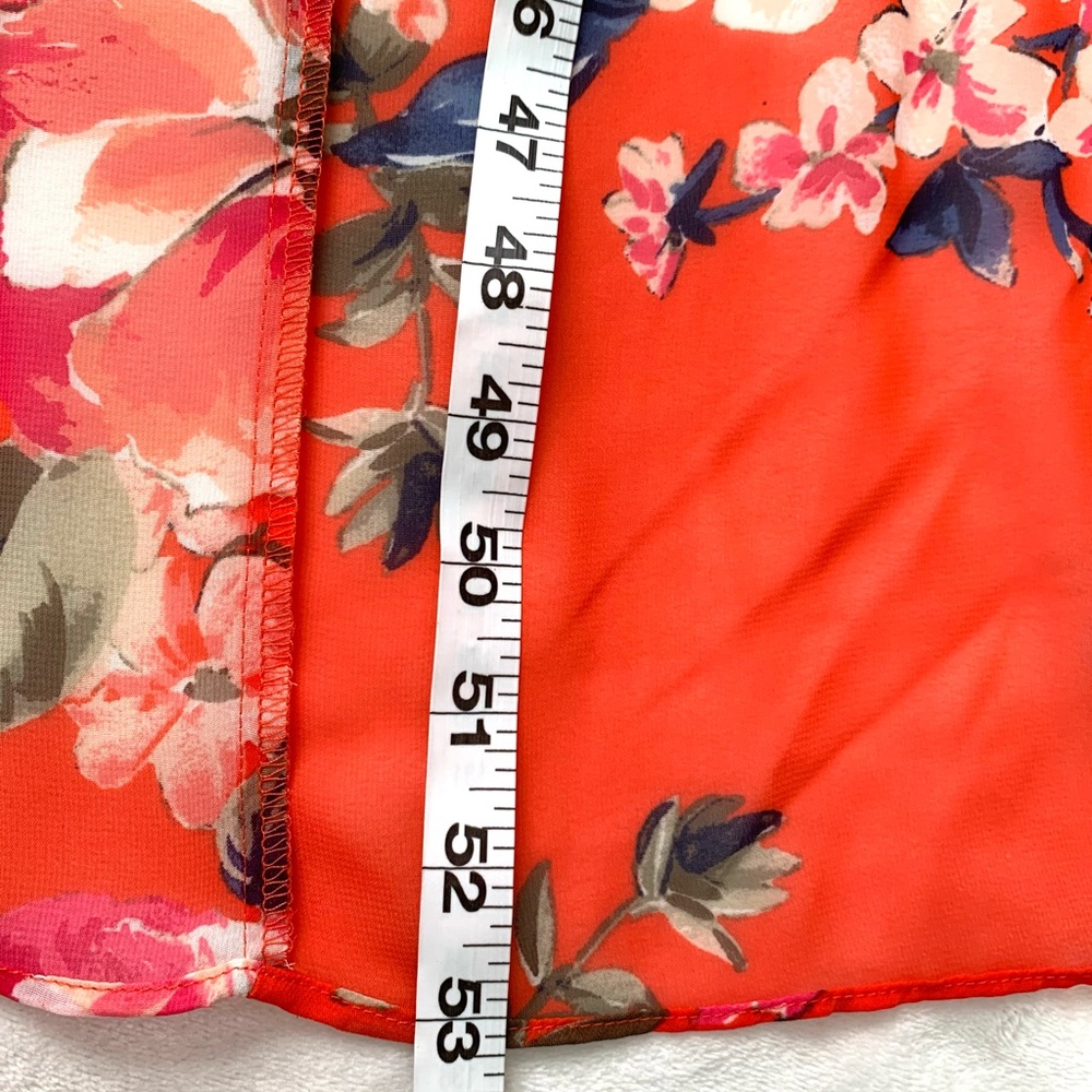 Eliza J Floral High-Low Floral Maxi Dress - Picture 8 of 10